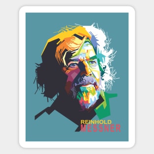 Reinhold Messner in WPAP Sticker